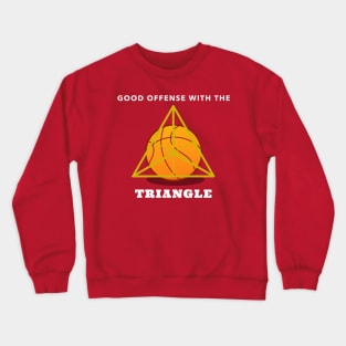 Good Offense with the Triangle Crewneck Sweatshirt